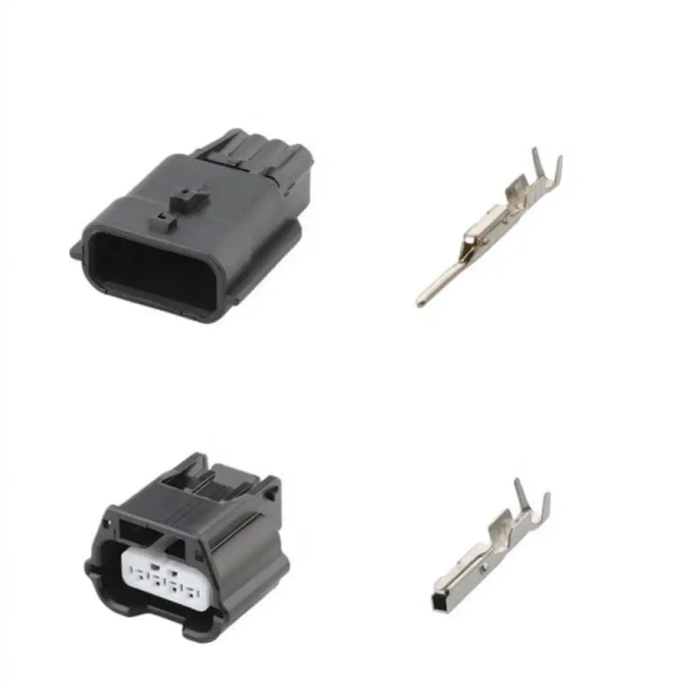 For For Gxk Automotive Electrical Plug 4 Pin Connector Sensor Terminal Housing Air Flow Meter Wiring Harness Adapter Kit