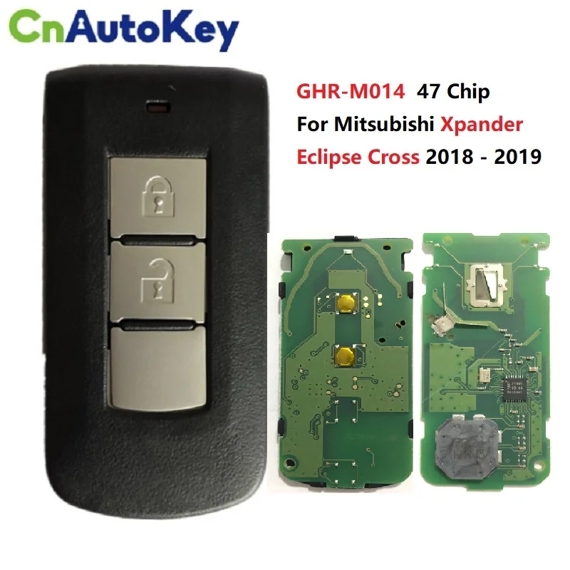 Aftermarket CN011018 GHR-M014 na lata 2018 - 2019 dla Mitsubishi Xpander Eclipse Key 2 przycisk 434MHz 47 Chip