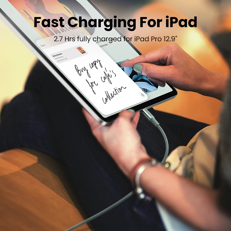 UGREEN USB C كابل PD100W نوع C إلى نوع C لماك بوك سامسونج آيفون 17 16 USB نوع C كابل شحن سريع الحبل QC4.0 USB C #5