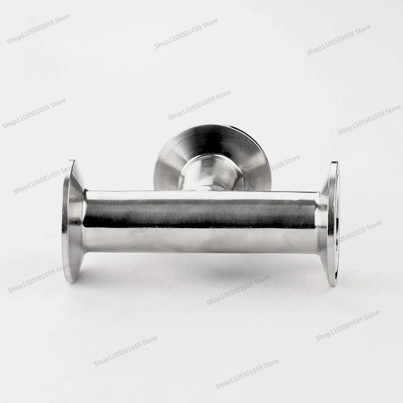 Quick assembly for 304 stainless steel connector tee sanitary quick assembly clamp quick connection chuck