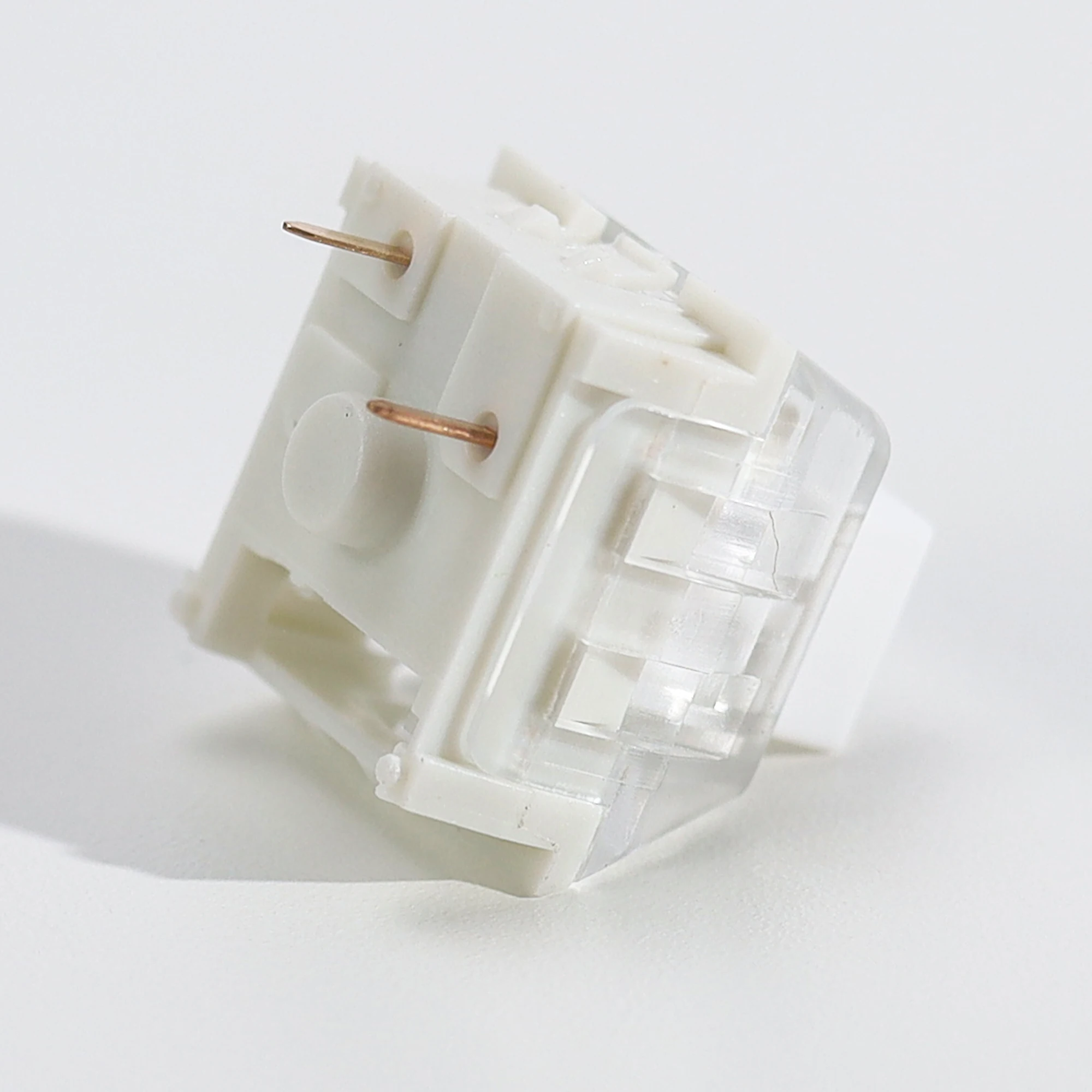 KBDiy & Kailh Box White Switch Mechanische Tastaturschalter, 3-Pin 45gf Clicky vorgeschmierte wasserdichte Gaming-Tastaturschalter – Detail 9