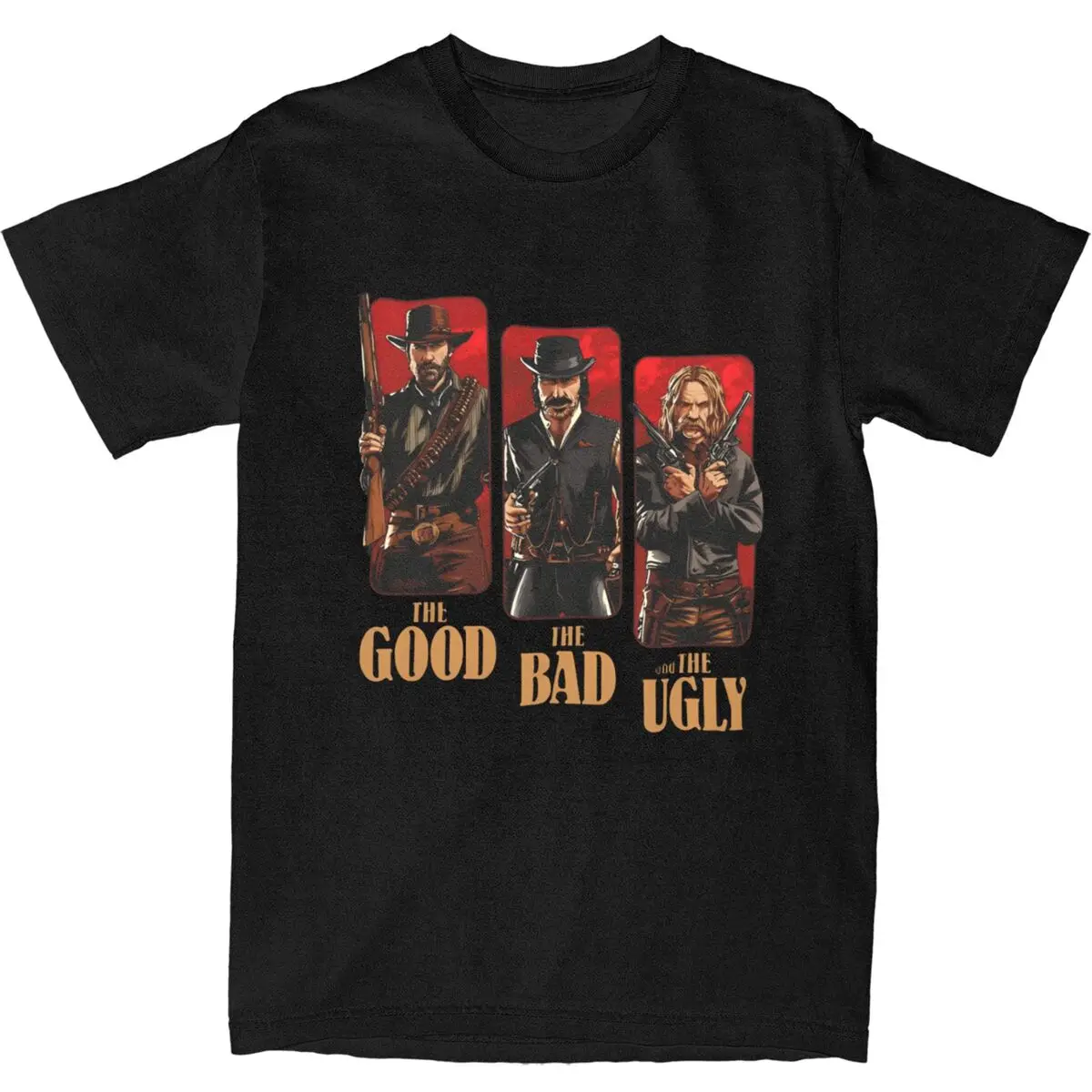 ผู้ชายผู้หญิงเสื้อยืดสีแดง Deads T เสื้อแฟชั่น Redemptions 2 ดีฤดูร้อน Tees Y2K สนุกพิมพ์ผ้าฝ้ายเสื้อไอเดียของขวัญ