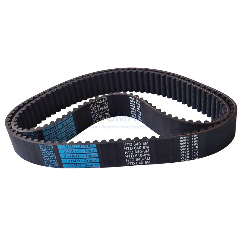 HTD 8M Synchronous Belt C=640/648/656/664/672 Width 20/30/40mm Teeth 80 81 82 83 84 HTD8M Timing Belt 640-8M 648-8 656-8M 672-8M