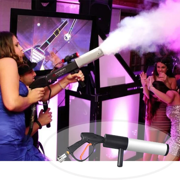 

Metal Confetti Smoke Cryo Cannon Gun Color t Shirt Launcher Stage Hand Jet Led Co2 Gun Effect Dj Equipment