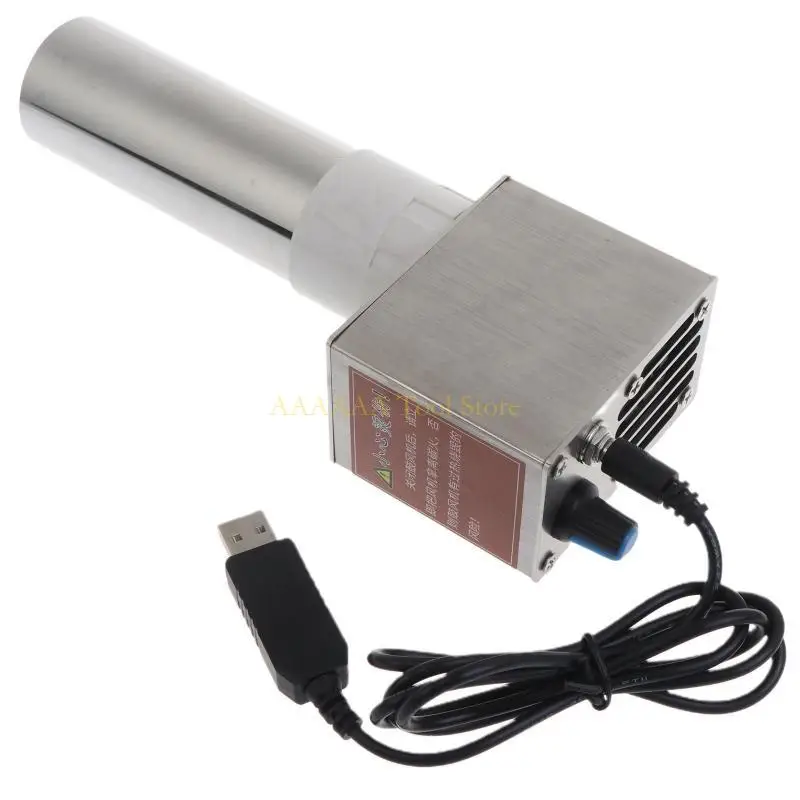 

A2BE A60S Portable Blower 13500R for w Steel Air Collecting Tube Duct Fan USB 5
