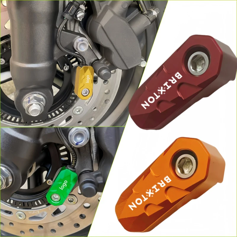 Cubierta protectora para sensor ABS de ruedas delanteras y traseras de motocicleta, para BRIXTON Cromwell 125 250 1200 Crossfire 500 Storr 500 Sunray