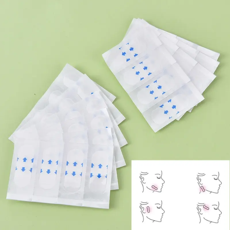 40pcs Lift Face Sticker Thin Face Stick Face Artifact Invisible Sticker Lift Chin Medical Tape Makeup Face Lift Tools Hot