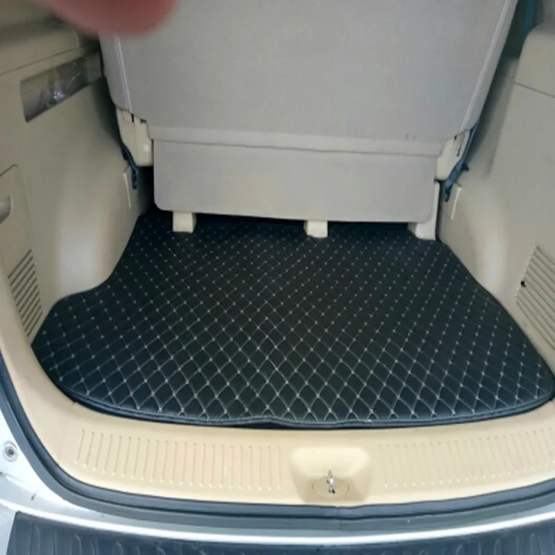 Custom full set car floor mats + trunk mat for Hyundai H1 8 9 seats 2021-2007 Good quality Rugs waterproof carpets for H-1 2014 view 6
