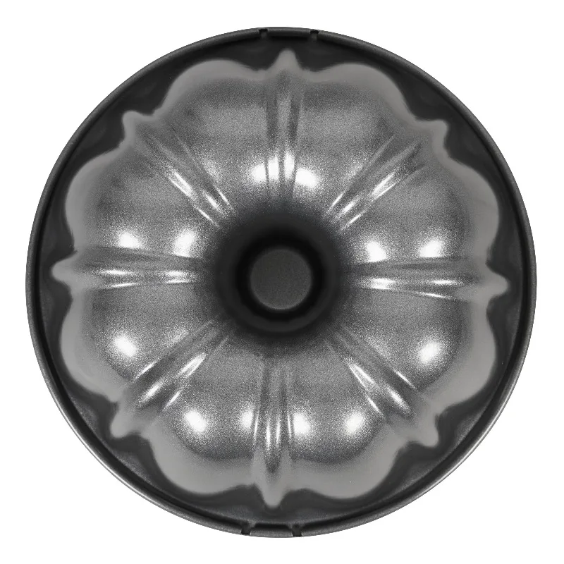 

Premium 6" Non-Stick Steel Bundt Cake Fluted Tube Baking Pan, Packaging May Vary