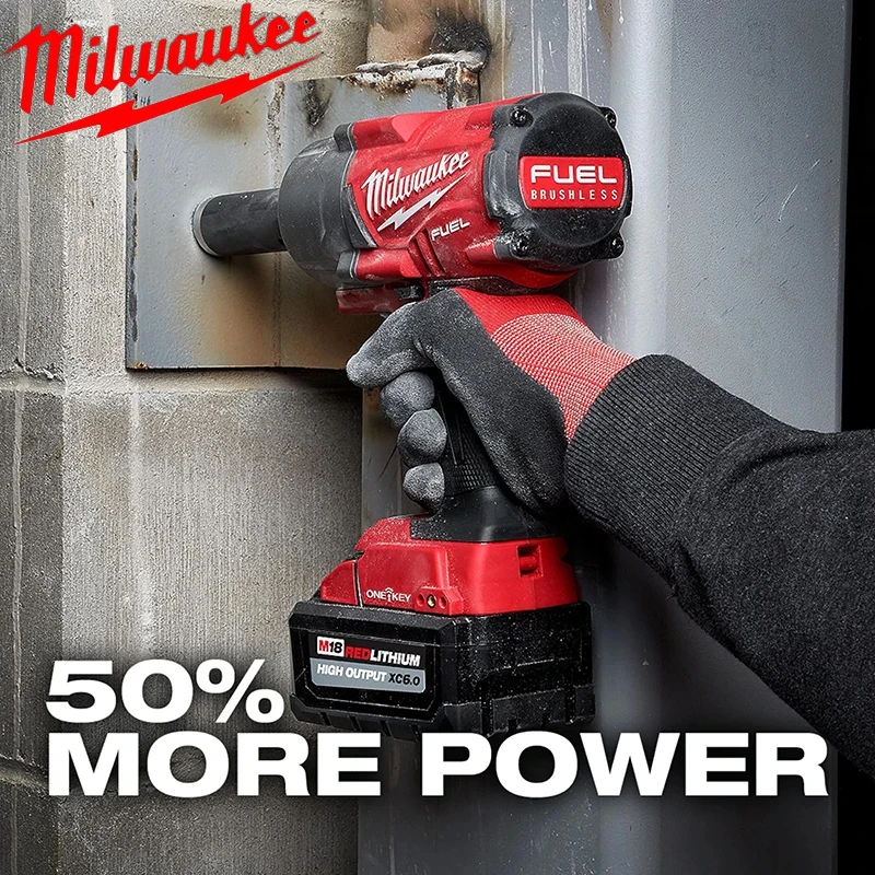 

Milwaukee Replacement 18V 6.0Ah 21700 Battery For Milwaukee M18 Series Cordless Tools 2821-20 2880-20 2962-20