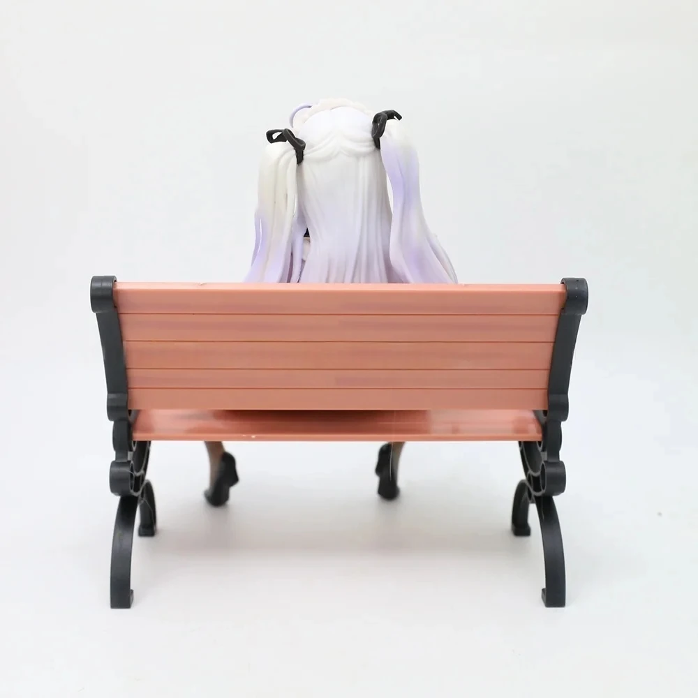 17cm contador atual chá festa tokisaki mio linda menina anime figuras de ação artesanais caso desktop decoração ornamento presente