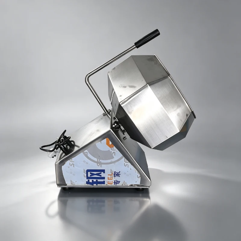 Automatic Octagonal Mixing Machine Bean Products Food Mixer Seasoning Machine Small Meat Marinating Machine