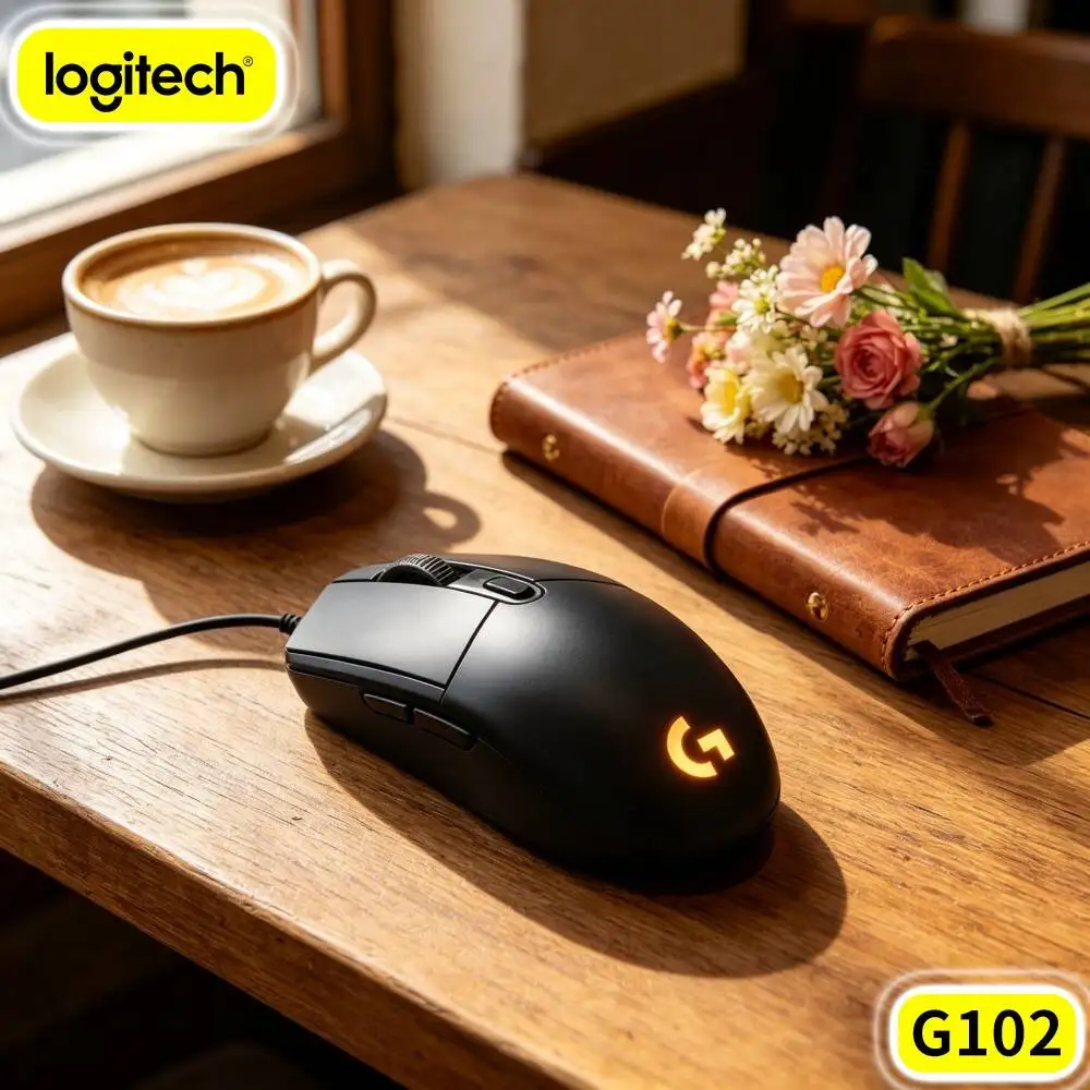 Logitech G102 Prodigy Gaming Mouse,Independent Button Layout Effectively Prevents Accidental Unintended Clicks