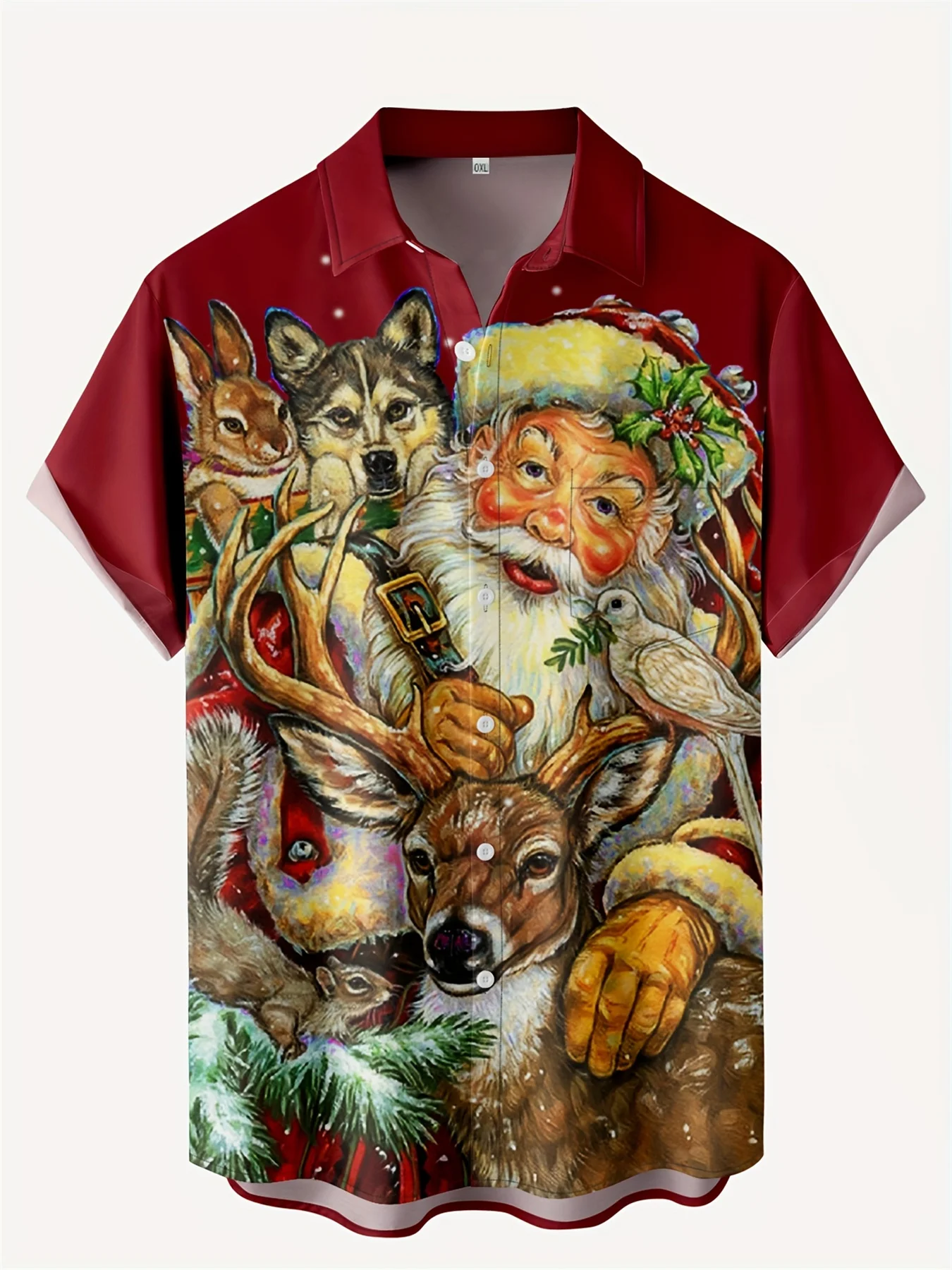 

Детская одежда для девочек, Рождественская футболка с рисунком Санта-Клауса, рубашка с короткими рукавами, костюм, модная осенняя уличная одежда для детей