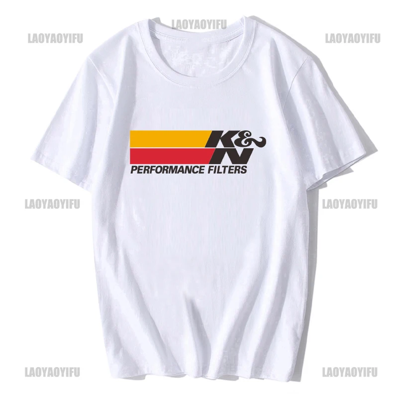 New K&N High Performance Air & Oil Filters Air Intakes T-Shirt Funny Tee Shirt Male Vintage Tee-shirt Men Cotton Cool Harajuku