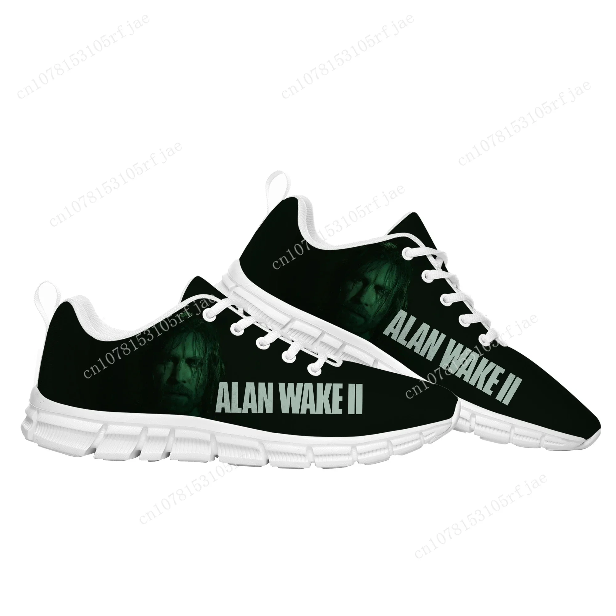 

Alan Wake2 Sports Custom Shoes High Quality Hot 3D Game Mens Womens Teenager Fashion Sneaker Tailor Made Couple Built Shoes