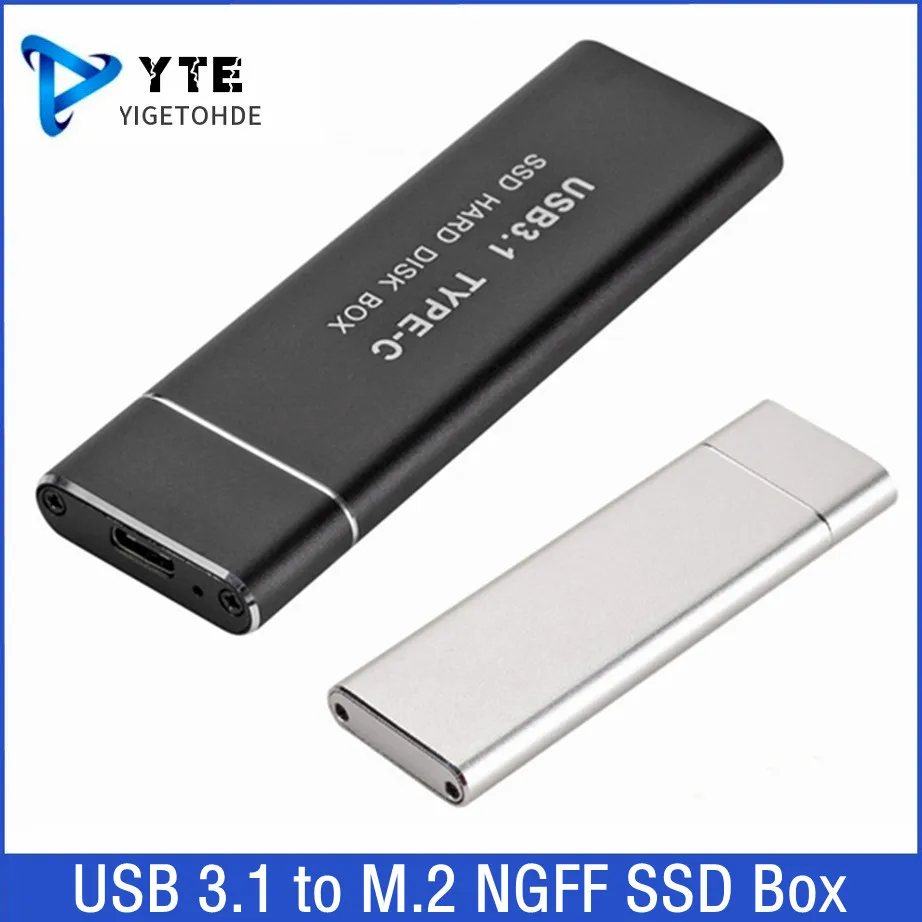 

Внешний корпус для жесткого диска M2 SATA SSD USB 3,1 3,1, 6 Гбит/с