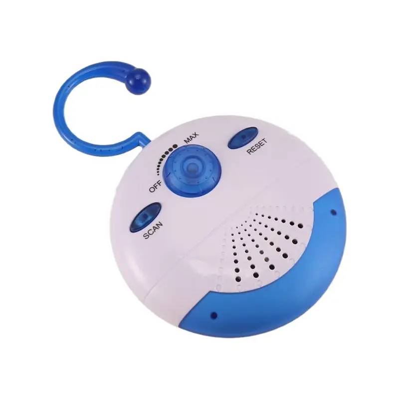 

Y01A Водонепроницаемый радиоприемник для душа, мини-портативный FM-радио со встроенным динамиком для ванной комнаты, кухни, катания на лодках, пеших прогулок, динамика для душа