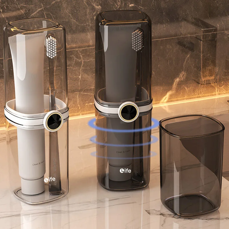 

Портативный держатель для зубных щеток, чашка для путешествий, защитная коробка для хранения зубной пасты, чашка для зубной щетки