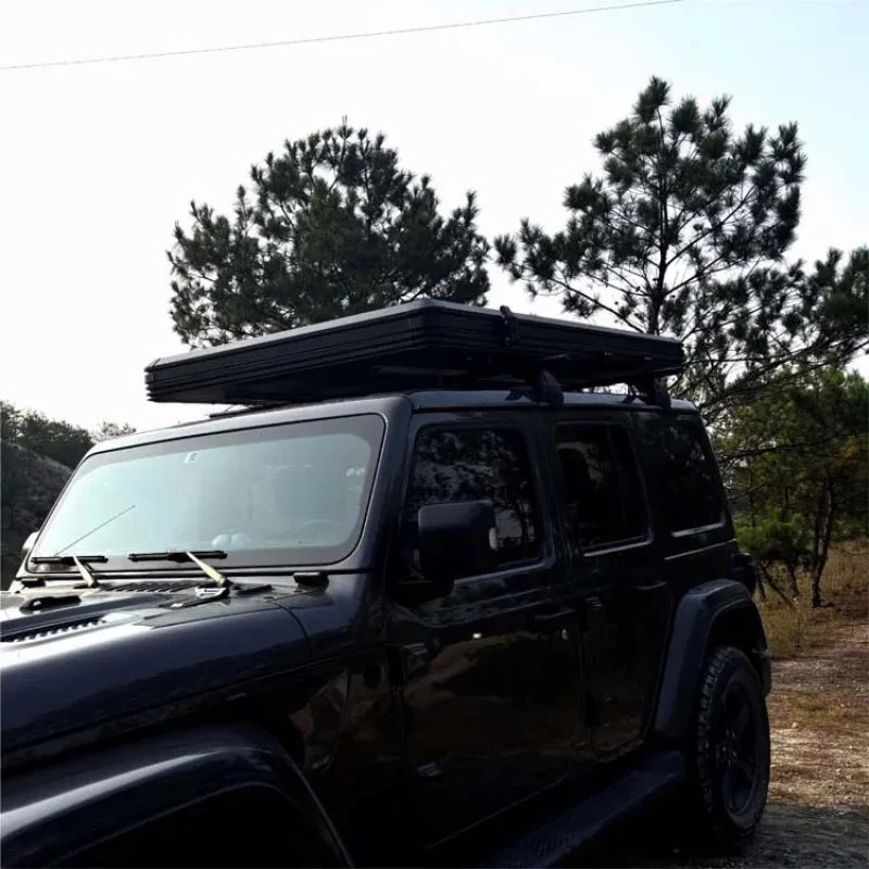 High Quality WILD CLOUD Triangle Roof Top Tent, 2.1m Elevated 4x4 4WD Off Road Camping Tent