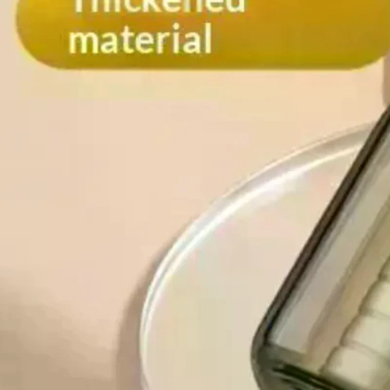 Portable 2 In 1 Travel Toothbrush Holder Case Thickened Clear Large Capacity For Business Trips Camping Travel