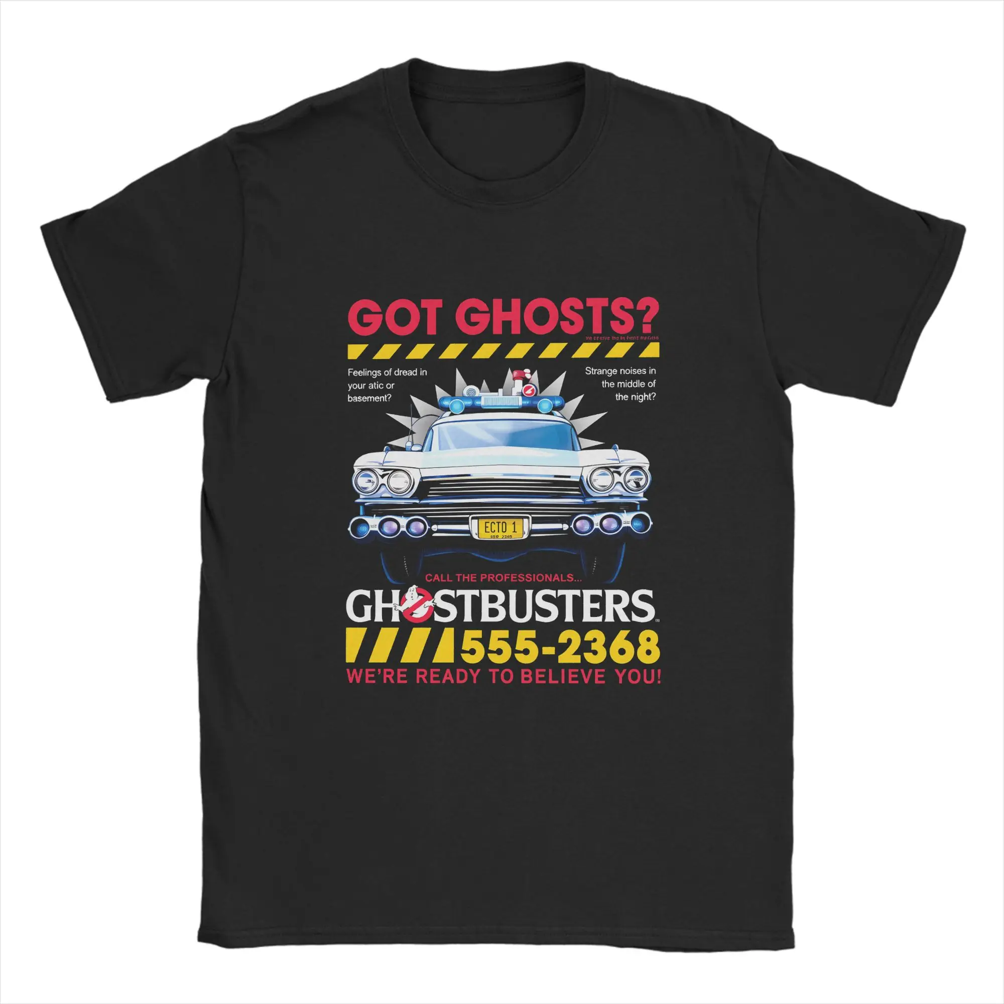 

Ghostbusters Got Ghosts Ad Men's T Shirt Humorous Tee Shirt Short Sleeve Crew Neck T-Shirt Cotton New Arrival Clothing