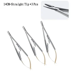 14Cm/16Cm Castroviejo Needle Holder Dental Orthodontic Implant Dental Needle Holders Dentist Equipment