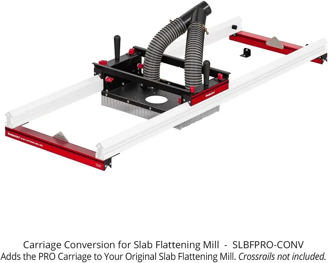 Router Carriage Conversion Kit for Slab Flattening Mill, Upgrade Your Existing Mill To Pro Version Router Carriage