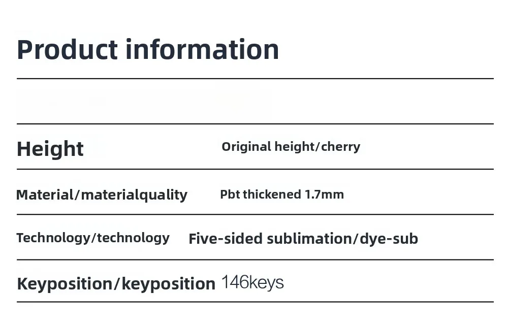 Original Keycap Flower Shop Cute Pig PBT Hot Sublimation 1.7mm Thickened Customized Mechanical Keyboard