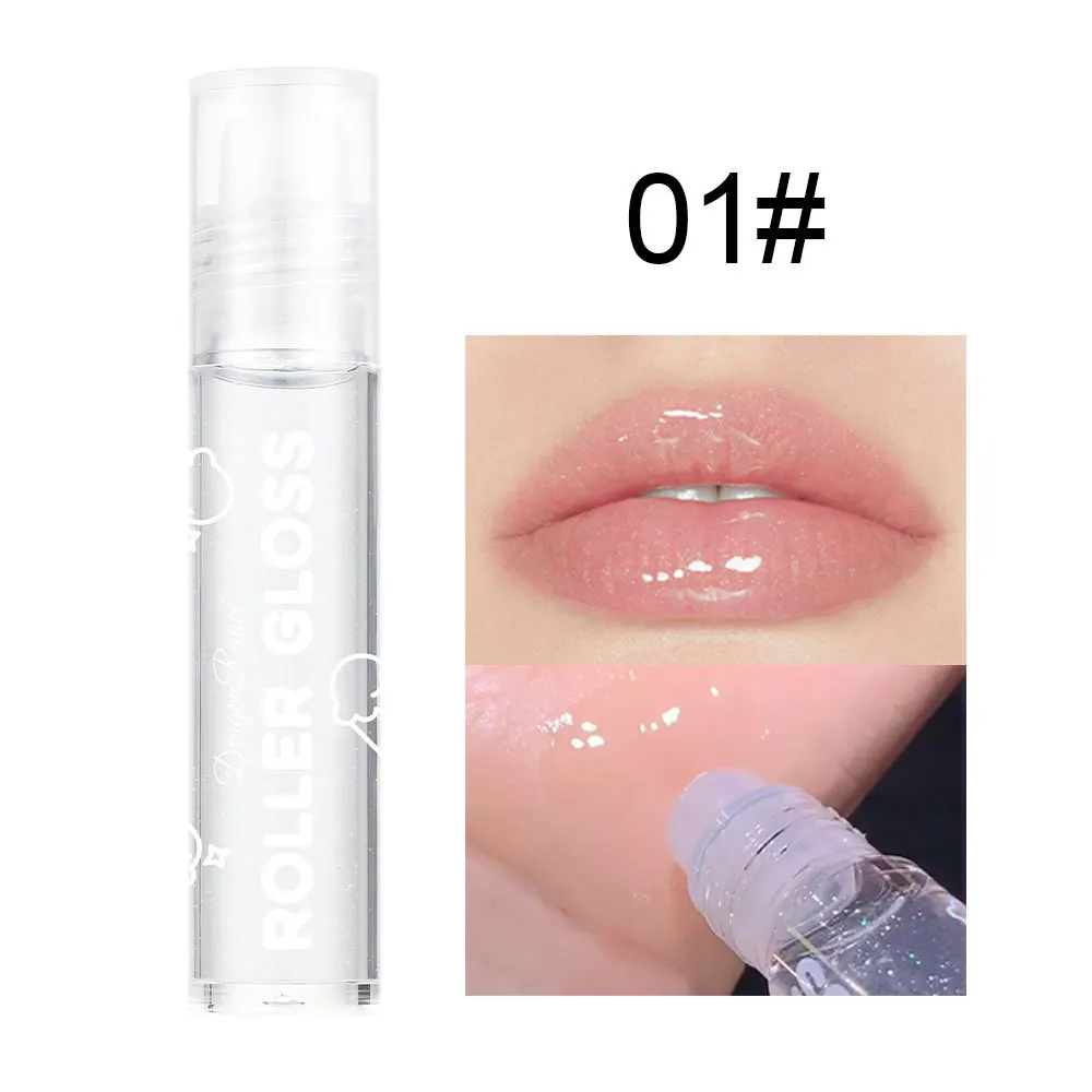 Hydrating Lip Glow Oil Moisturizing Transparent Plumping Mirror Lip Gloss Tinted For Lip Care Makeup Crystal Jelly Lip Gloss