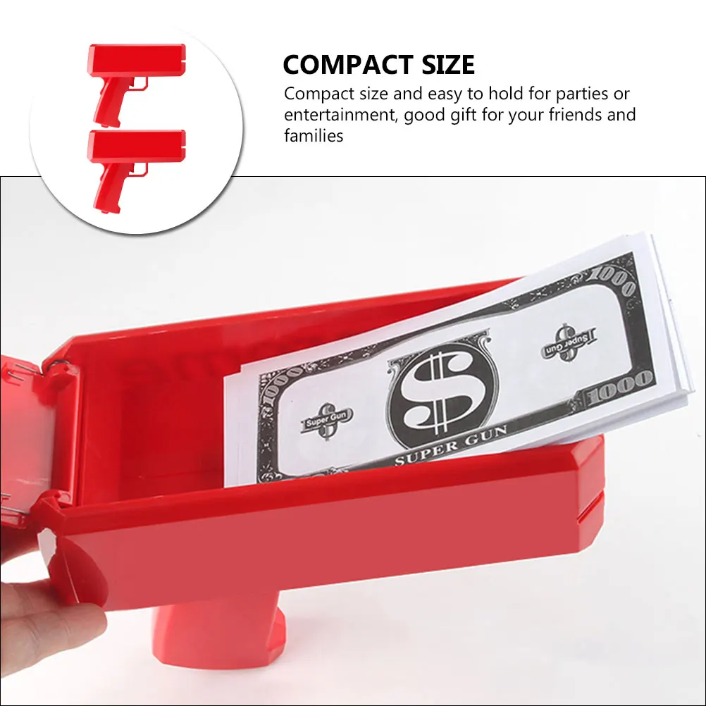 

2pcs For Cash Props Shooter Spray Prop Supplies Bride Party Gift Ktv Shooter Funny For Party Birthday