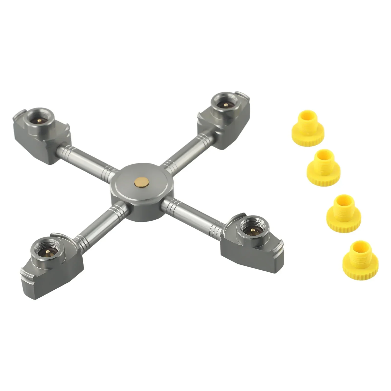 Convenient Gas Distributor Tank Extension Connector  Collects 4 Gas Tanks  Ensures Long Term Use Camping Stove Adapter