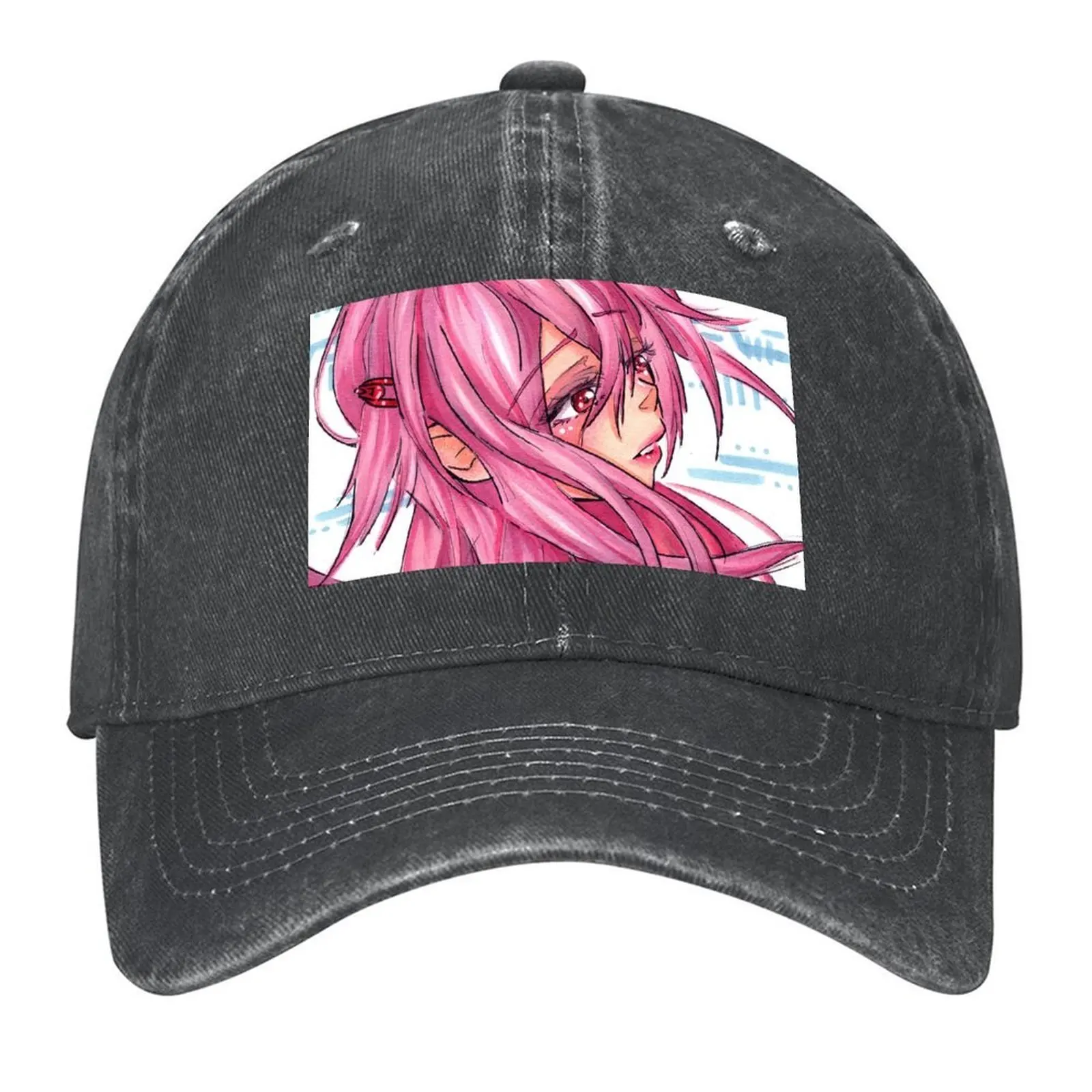 

Guilty Crown Inori Baseball Cap Hip Hop luxury caps sailor cap for men summer hat Men's Luxury Women's