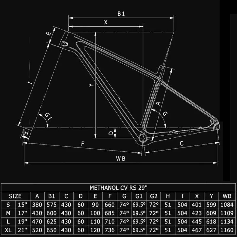 High Strength 29er Off Road Bicycle Frame Carbon Fiber Internal Wiring Custom Color