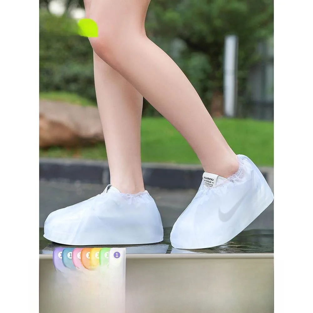 

Disposable Thickened Waterproof Non-Slip Adult And Child Rain Boot Covers for Rainy Days Reusable Shoe Covers Rainproof