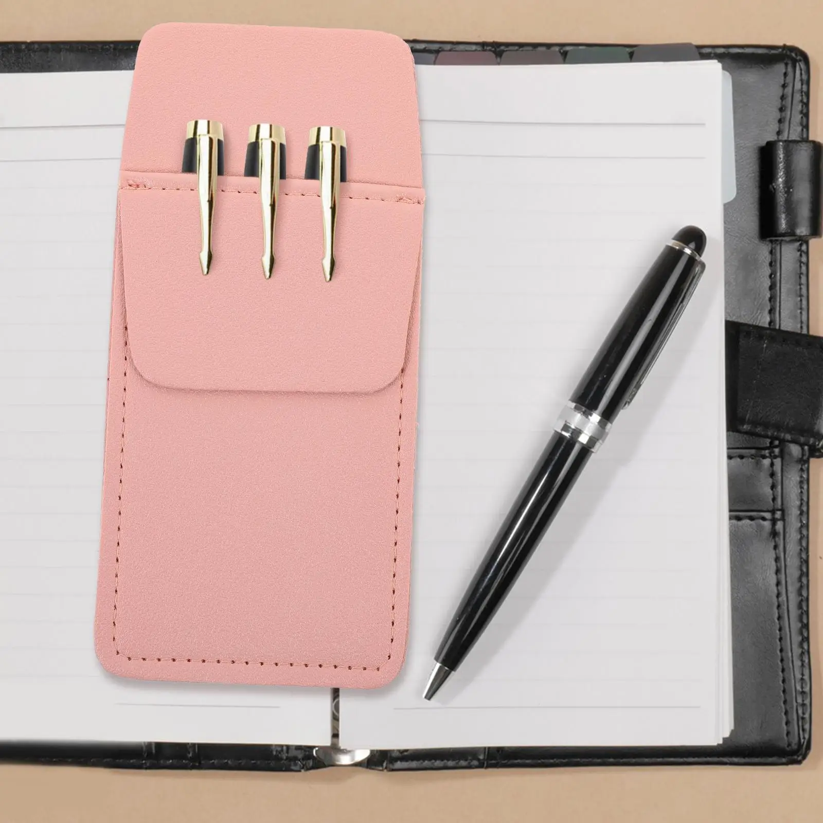 Thickened Pen Case Storage Bag for Doctors Nurses Large Capacity Portable Shirt Pocket Protector