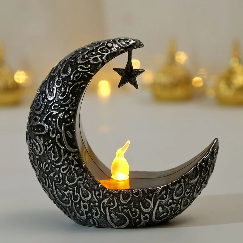 Candle Holder Middle East Style Star Moon Style Candlestick Modern Romantic Christmas Home Wedding Party Decoration Supplies