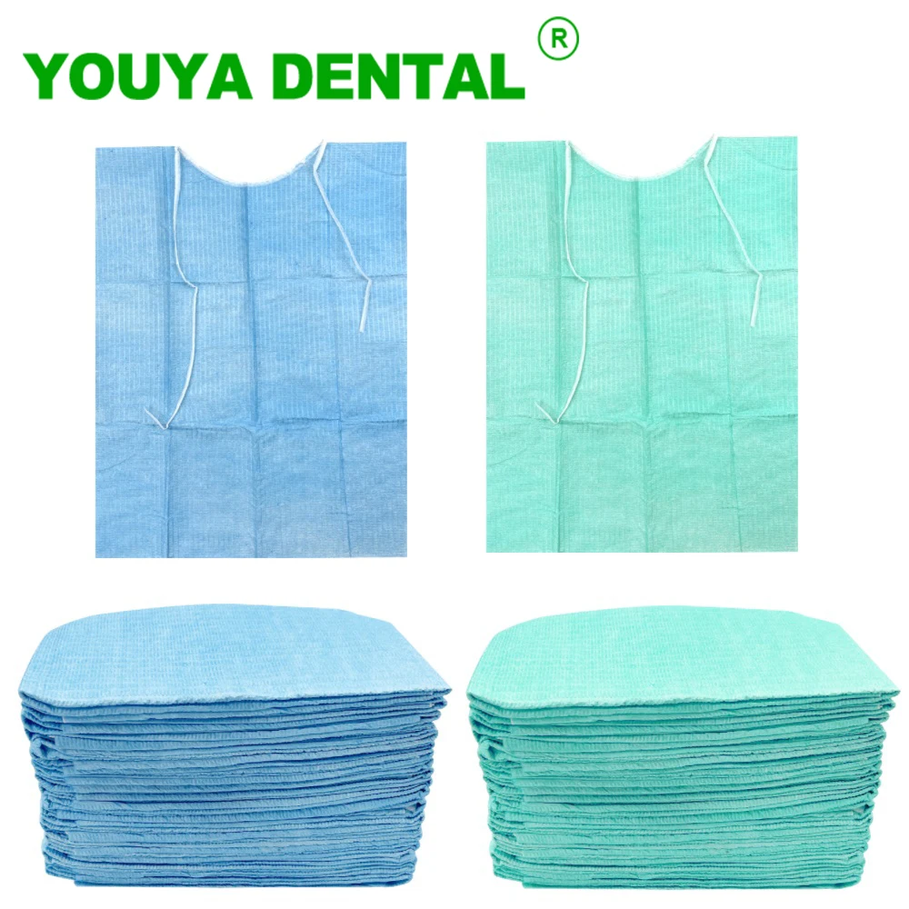 100pcs Disposable Waterproof Tattoo Clean Pad Tattoo Bibs Table Covers Clean Pad Dental Bibs Napkins Sheets Tattoo Accessories