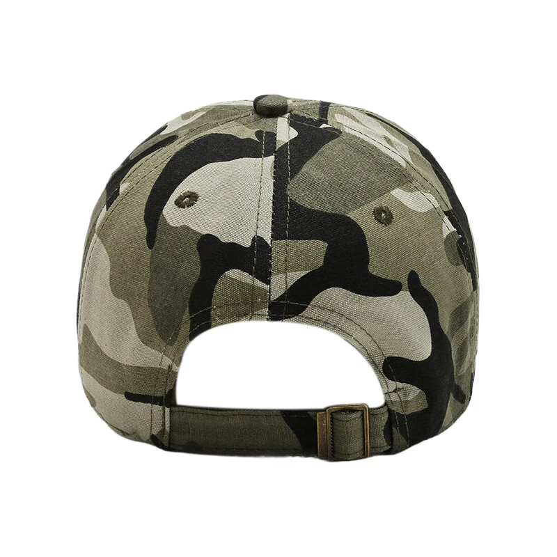 2024 New Designer Men\'s Military Tactical Baseball Cap Camouflage Bone Black Green Hunting Hats For Men Casquette Homme