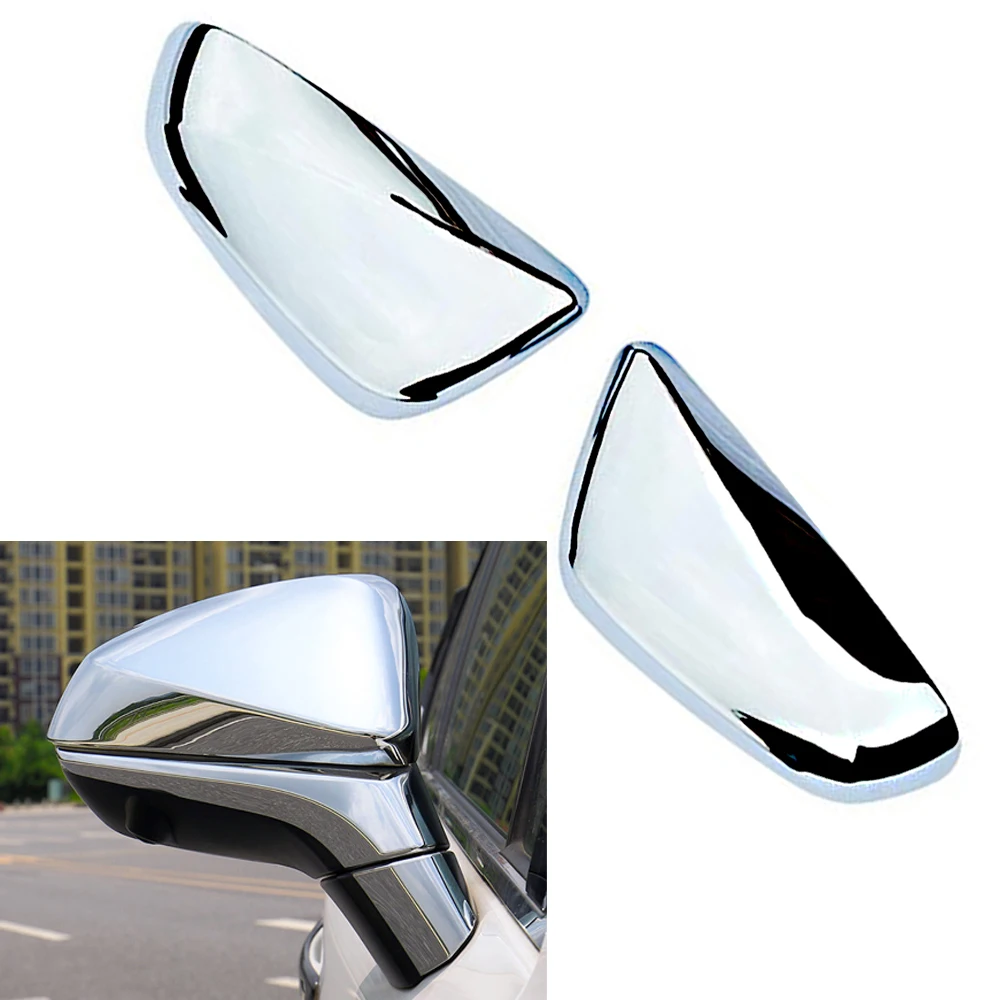 Chrome Car Rearview Side Mirror Cover Caps For Lexus RX350h 450h 500h 2023