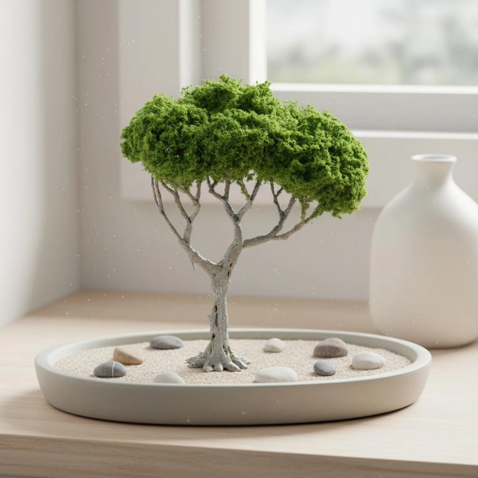 

Mini Landscape Tree DIY Undertaking Miniature Model Tree Bendable Branches Adjustable Shape for Architects, Dioramas