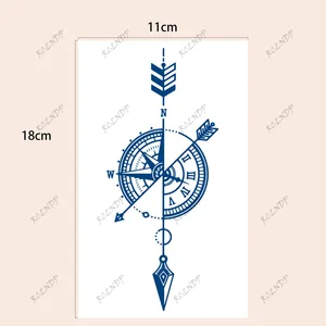 أعلى 6 بيع الرجال التنين المؤقتة الوشم - No4