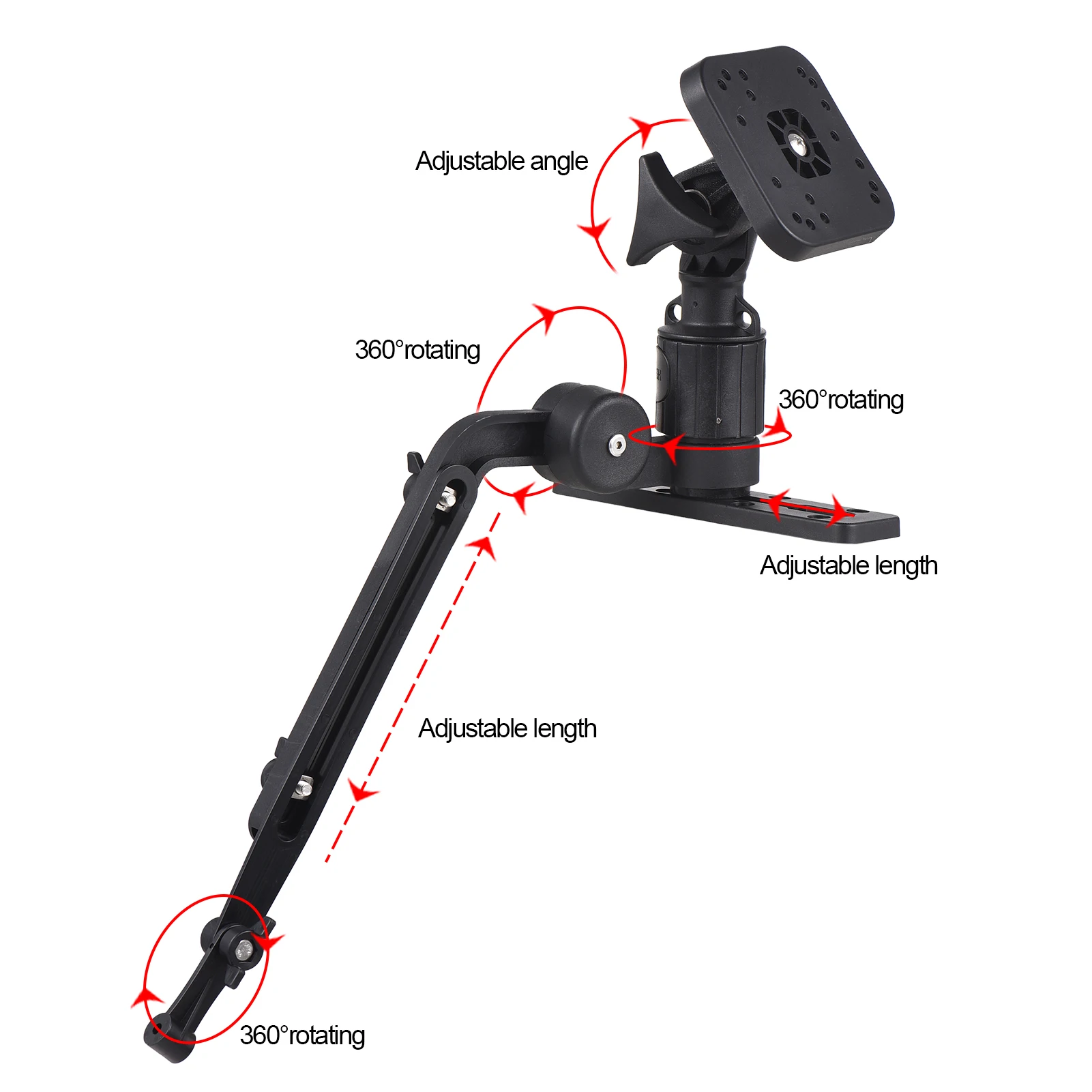 محول جهاز تحديد مواقع الأسماك  - مراجعة Fish Finder Mount وسعره