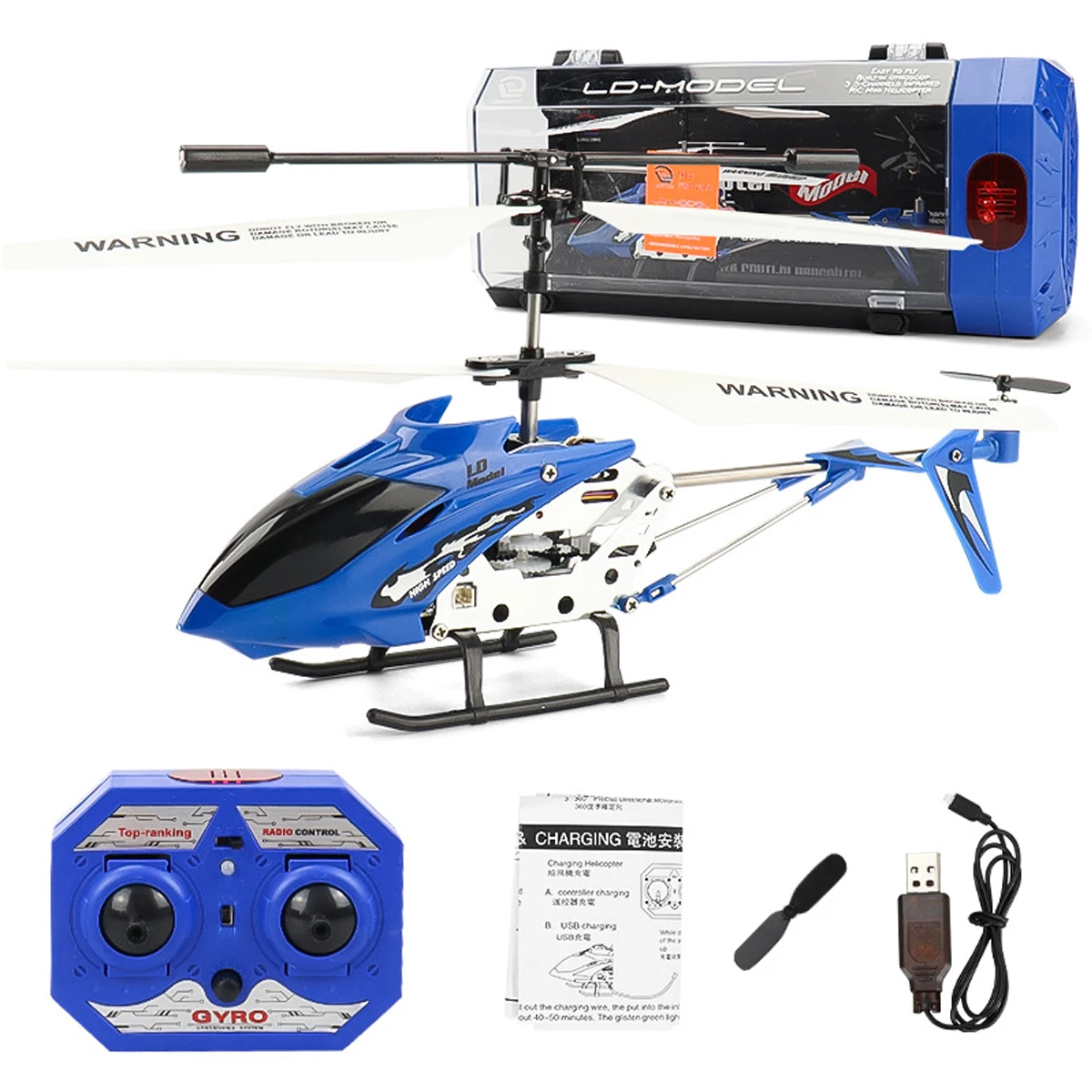 

Mini Drone 3.5CH Alloy Remote Control Helicopter with Light USB Charging Children Toys RC Airplane Toy for Boy Kids Aircraft