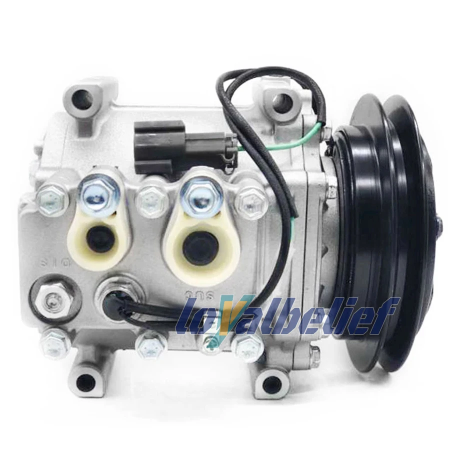 

New MSC90TA Air Conditioning AC Compressor PV1 For MITSUBISHI FUSO CANTER ROSA TRUCK BUS FE FG 4D34 3.9L 1999 MK532512 MK474962