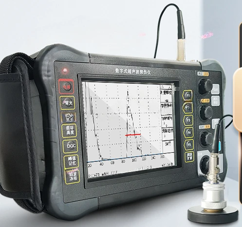 High-precision Internal Defect Detection of Metal Crack Weld Pore Inclusion by Digital Ultrasonic Flaw Detector