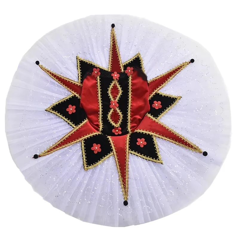Klasyczny Profesjonalny Baletowy Tutu Dorosły Dzieci Białe Jezioro Łabędzie Pancake Tutu Balerina Impreza Kostium Taneczny Sukienka Baletowa Dziewczynki Kobiety