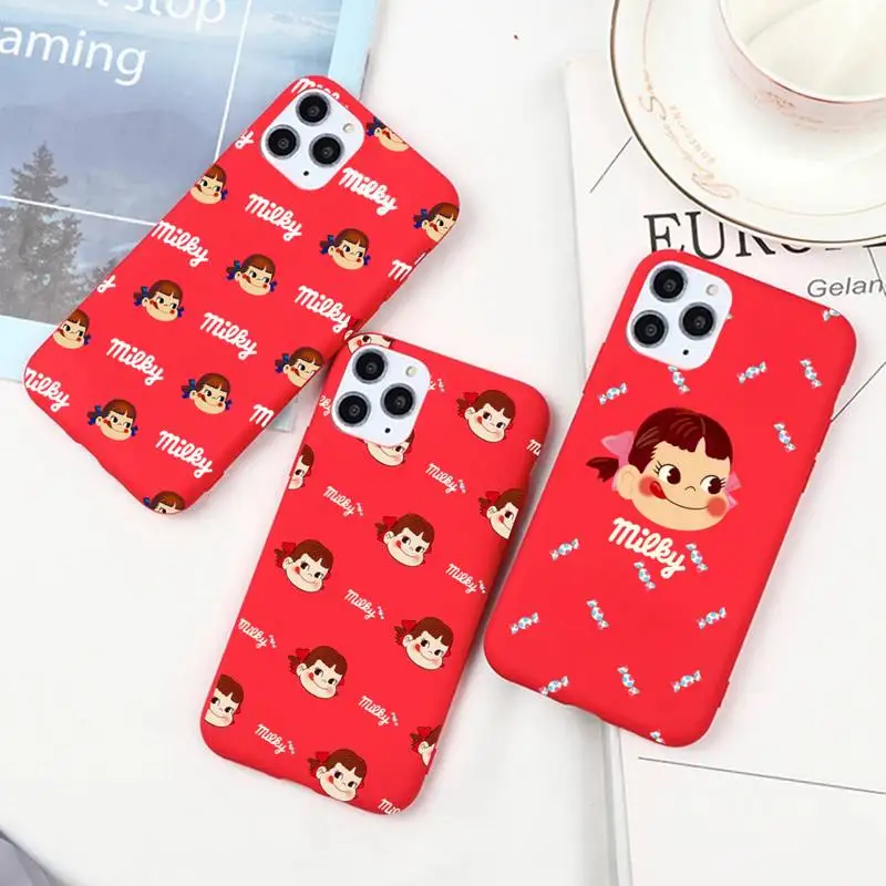 Fujiya milky Phone Case For iPhone13 12 Mini 11 Pro XS Max X XR 7 8 Plus Cellphone Shell