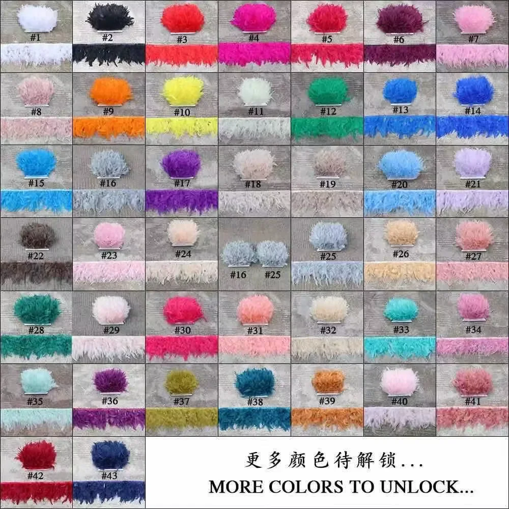 Натуральная турецкая отделка и – обзор и цена Feather Trim Marabou