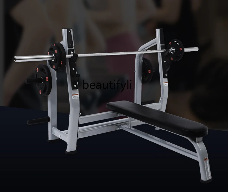 Multifunctional Barbell Stool Set Weightlifting Bed Commercial Household Professional Heavy Fitness Equipment